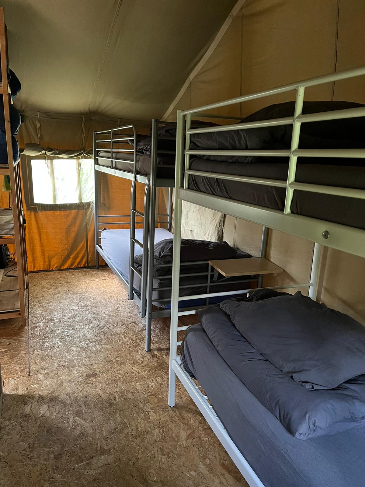 Verhuur safaritent op natuurcamping in Zuid oost Friesland